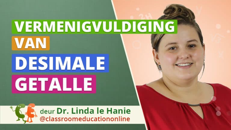 Vermenigvuldiging van desimale getalle