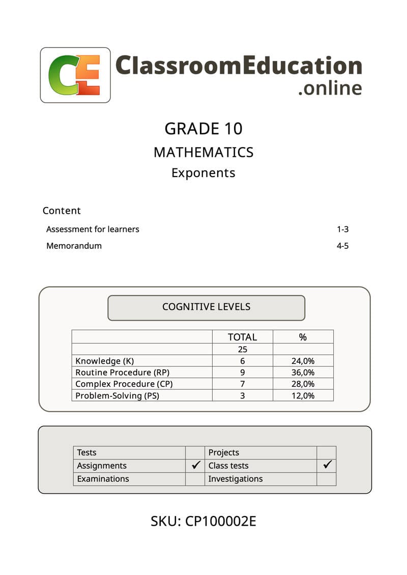 cp100002e exponents 1 cp100002e exponents 1